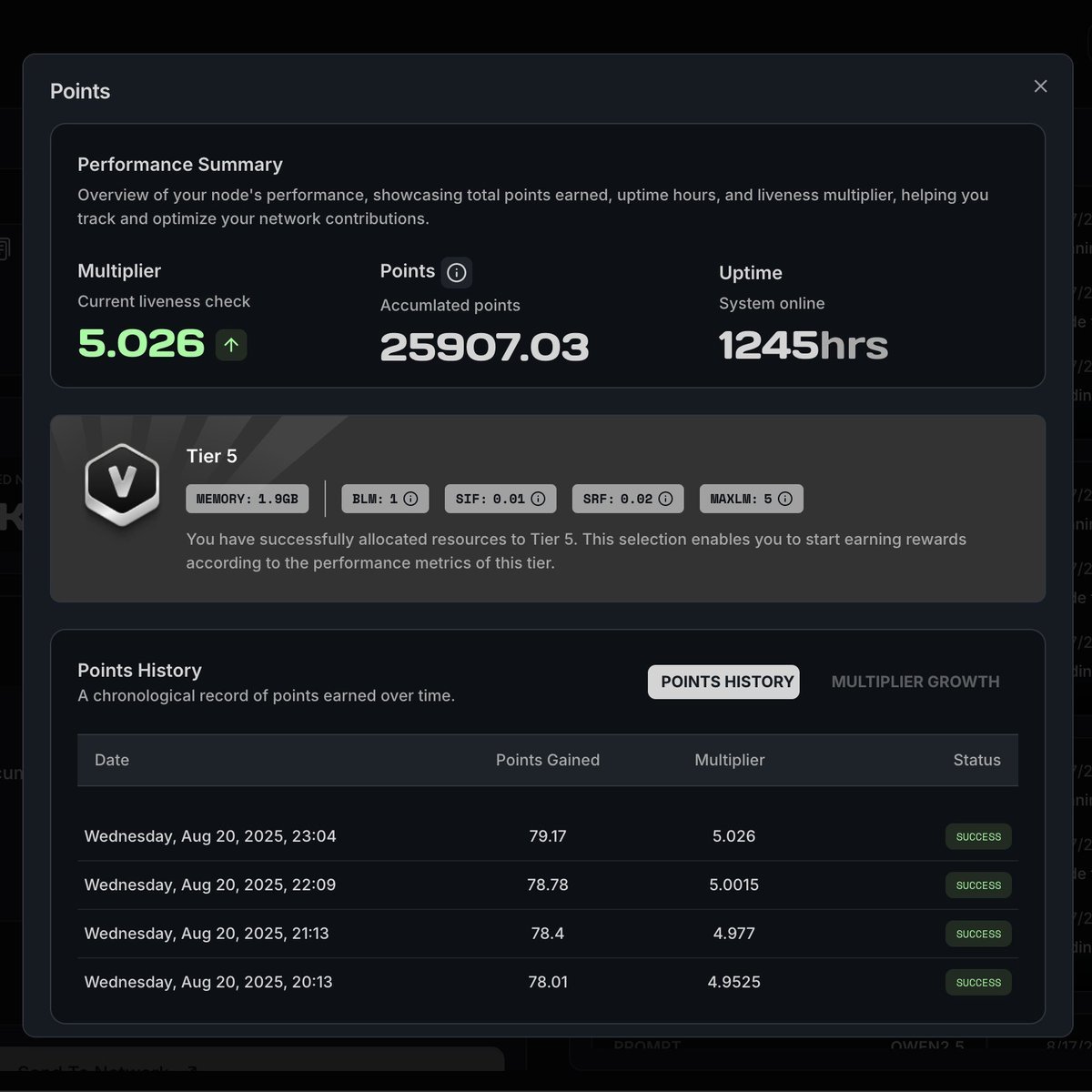 $AMA1313 (@holyadventure) on Twitter photo My <a href="/HyperspaceAI/">Hyperspace</a> web node has been bursting recently
I don't need to ask if I am doing well this time, haha
How is it going with y'all?
Are you still contributing to the network, or not, because your favorite influencers haven't posted it yet?
Anything AI, count me in 😅 My <a href="/HyperspaceAI/">Hyperspace</a> web node has been bursting recently
I don't need to ask if I am doing well this time, haha
How is it going with y'all?
Are you still contributing to the network, or not, because your favorite influencers haven't posted it yet?
Anything AI, count me in 😅