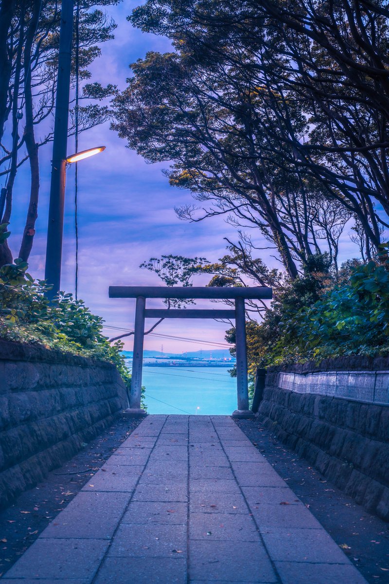 夜明け前の静寂