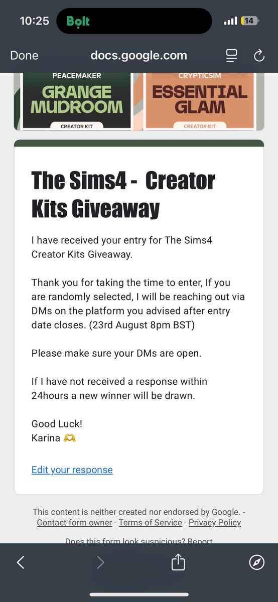 p_eachxs's tweet photo. @KarinaAshleyYT @EA @TheSims Thank you for the chance! 🧡 https://t.co/tGIhPy4FHd