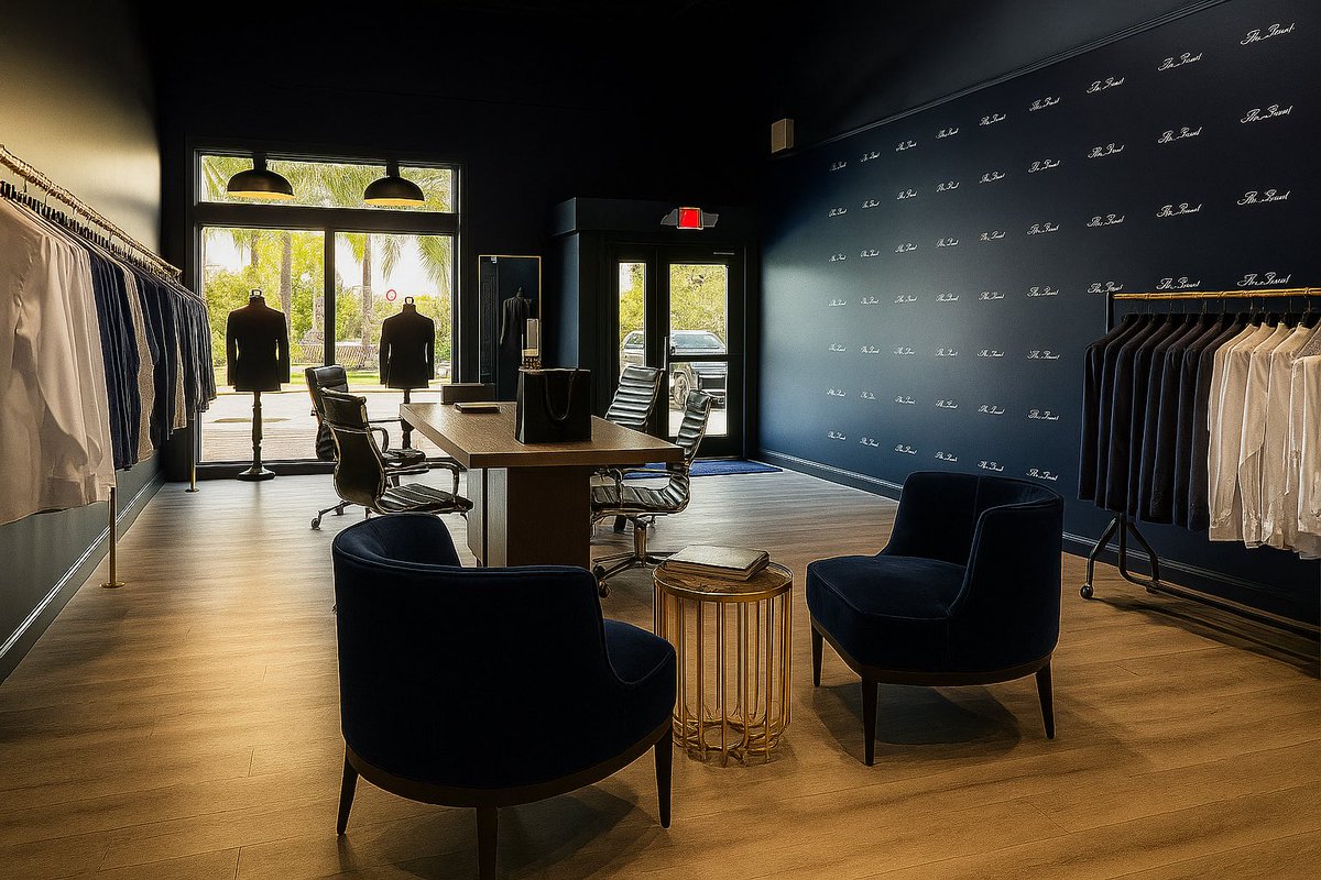 Bespoke tailoring specializing in luxury custom clothing—including suits, shirts, sport coats, tuxedos, and more. Cater to both men and women, crafting garments tailored precisely to each client’s measurements and lifestyle . 

10018 Spanish Isles Blvd, Boca Raton, FL 33498