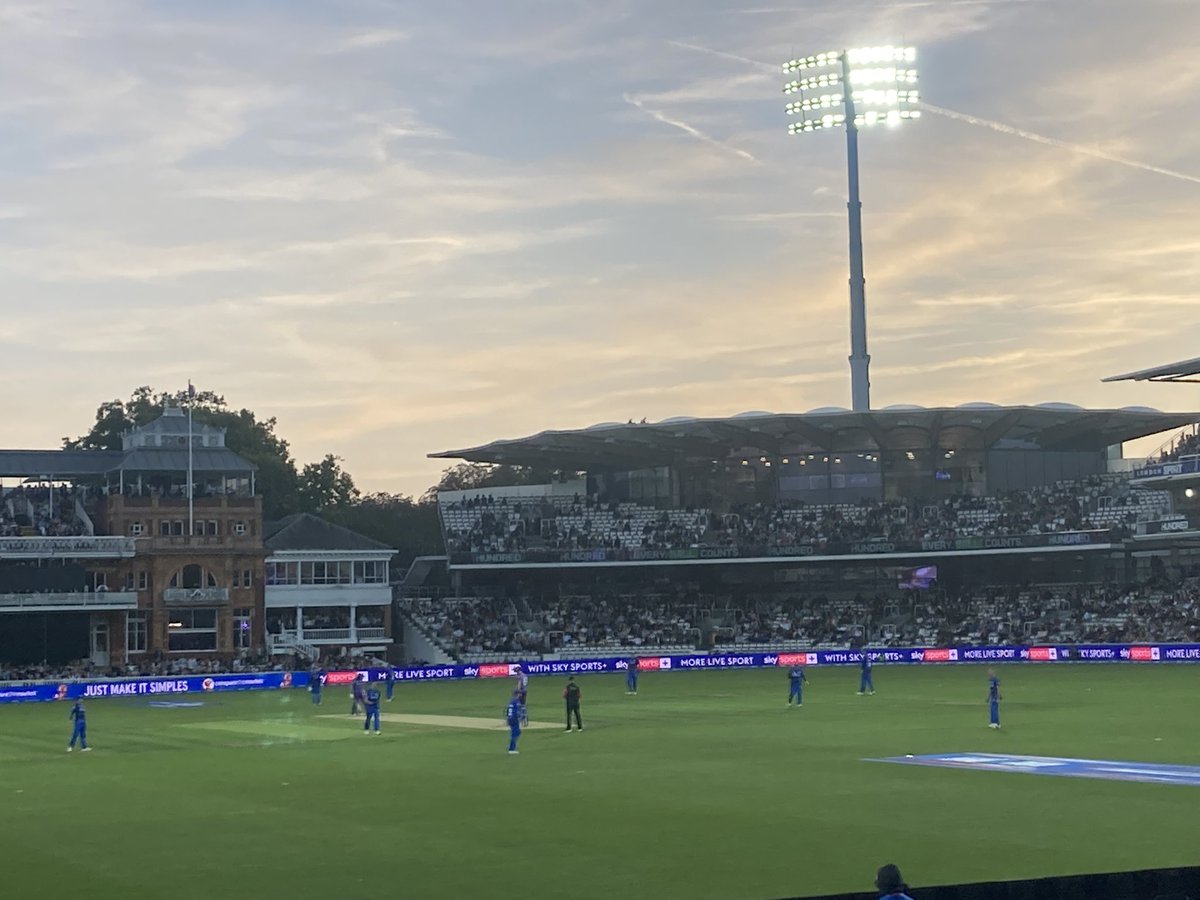 Gave the Hundred a go today at Lords, Women’s and Men’s games between London Spirit and Northern Superchargers, very entertaining though the visitors always seemed likely to win both games, great way to spend a day in the capital with my daughter, sharing our passion for Cricket