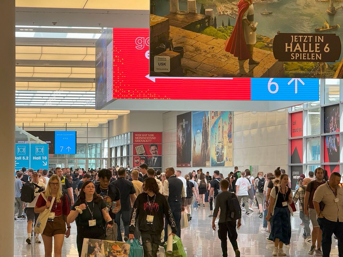 GameFrontCom's tweet image. We&apos;re here at #gamescom2025! What are you most excited about from Gamescom week? Let us know what to check out 👇
