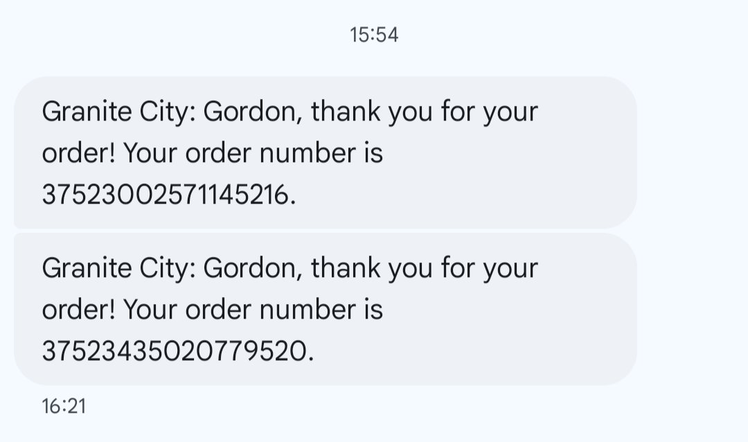 elgordono's tweet photo. @gcfb I hate your app. It ordered my food twice https://t.co/XkM3kuahOU