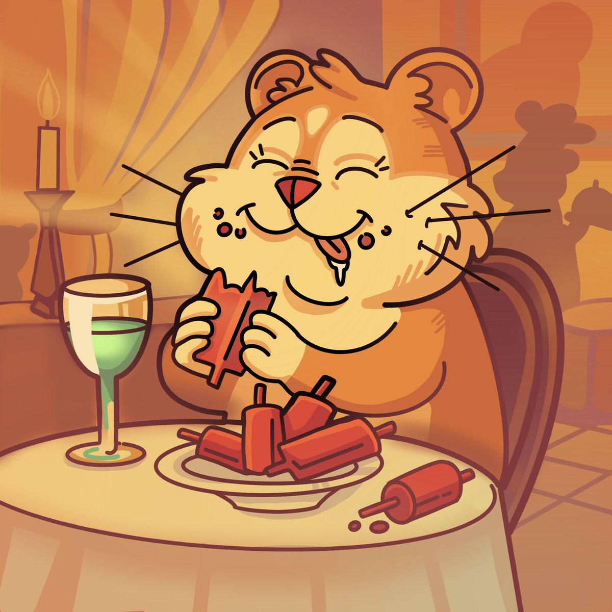 EatTheDipster's tweet photo. When traders cry over red candles… 😢🔻
Dipster calls the waiter:
“Another round, please!” 🐹🍴
Every dip is delicious. 🔥
#Dipster #EatTheDip #MemeCoin #Crypto https://t.co/fNnCjGsMNT