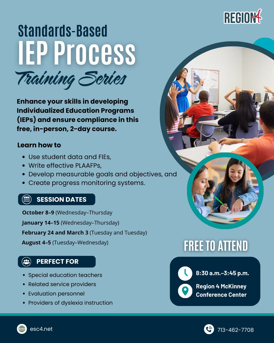 Region 4 Special Education tweet media