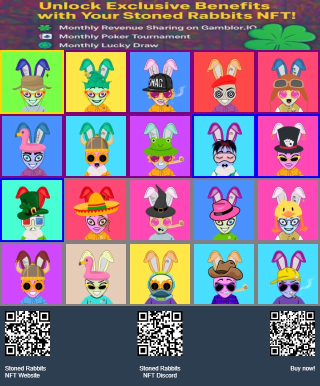 Check out my Stoned Rabbits NFT collection! #StonedRabbits <a href="/Stoned_Rabbits/">Stoned Rabbits NFT</a> #NFTs #PassiveIncome