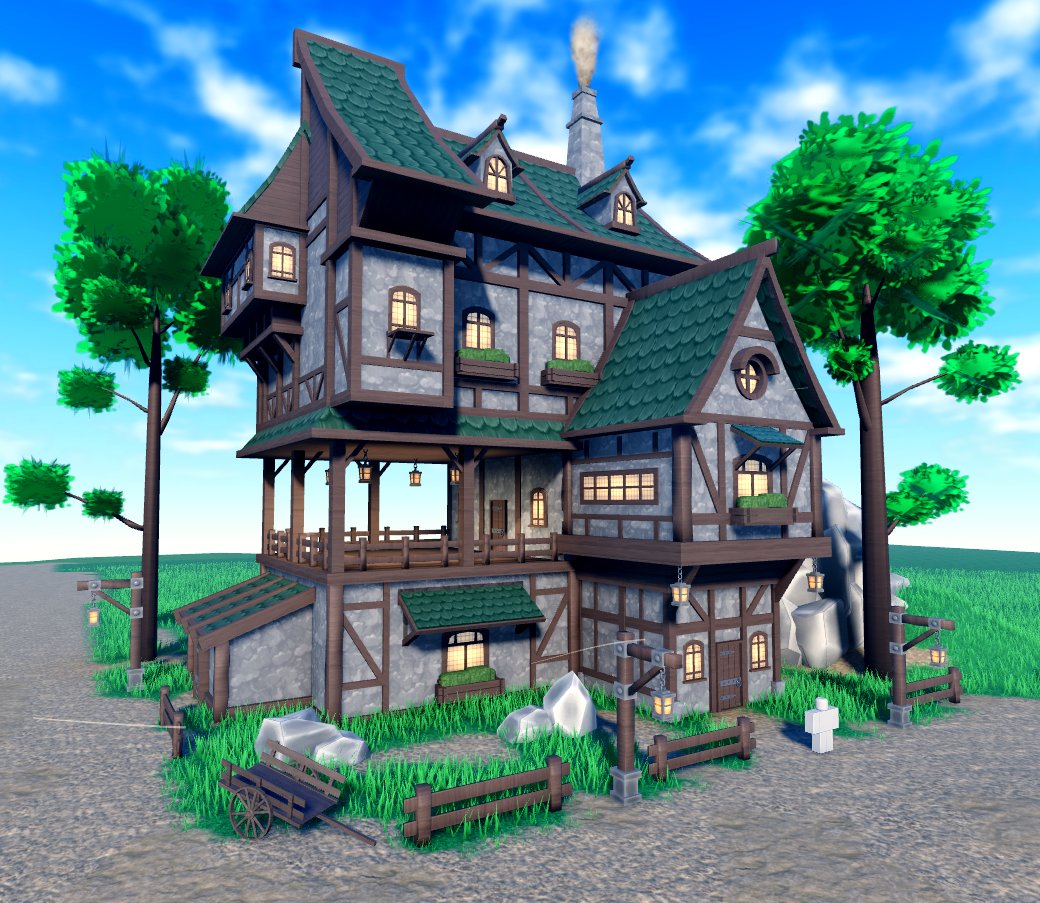 z4vas_YT's tweet image. Wow! You guys keep motivating me to build more! 🏰🙏
Here’s the next piece of the Medieval Village…! ❤️
What should I do next?
#FantasyBuild #RobloxBuilding #RobloxDev