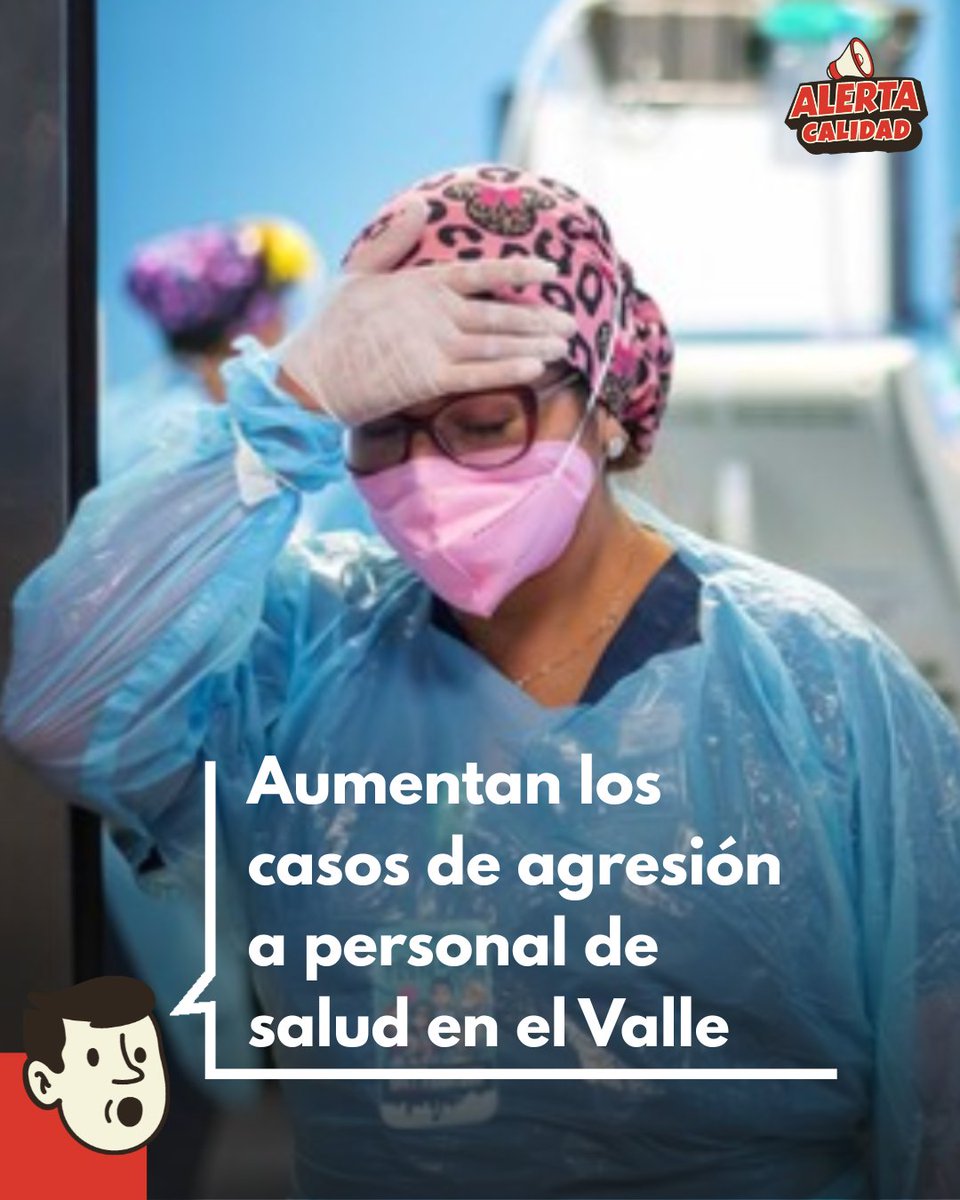#VALLE

La Gobernación del Valle del Cauca hace un llamado a la ciudadanía al respeto a la misión médica, en medio de una preocupante crisis de sobreocupación hospitalaria y el  creciente número de agresiones contra el personal de salud.

Cabe destacar que la misión médica está