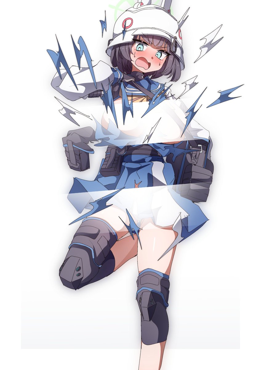 空井サキ(ブルアカ) 「」|とのじのイラスト