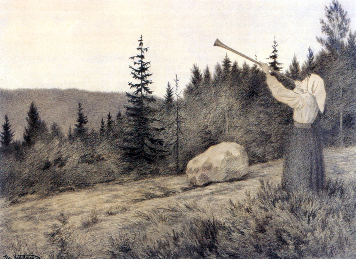 ArtistKittelsen's tweet photo. Up in the Hills a Clarion Call rings out https://t.co/HyJLbgY4Ju