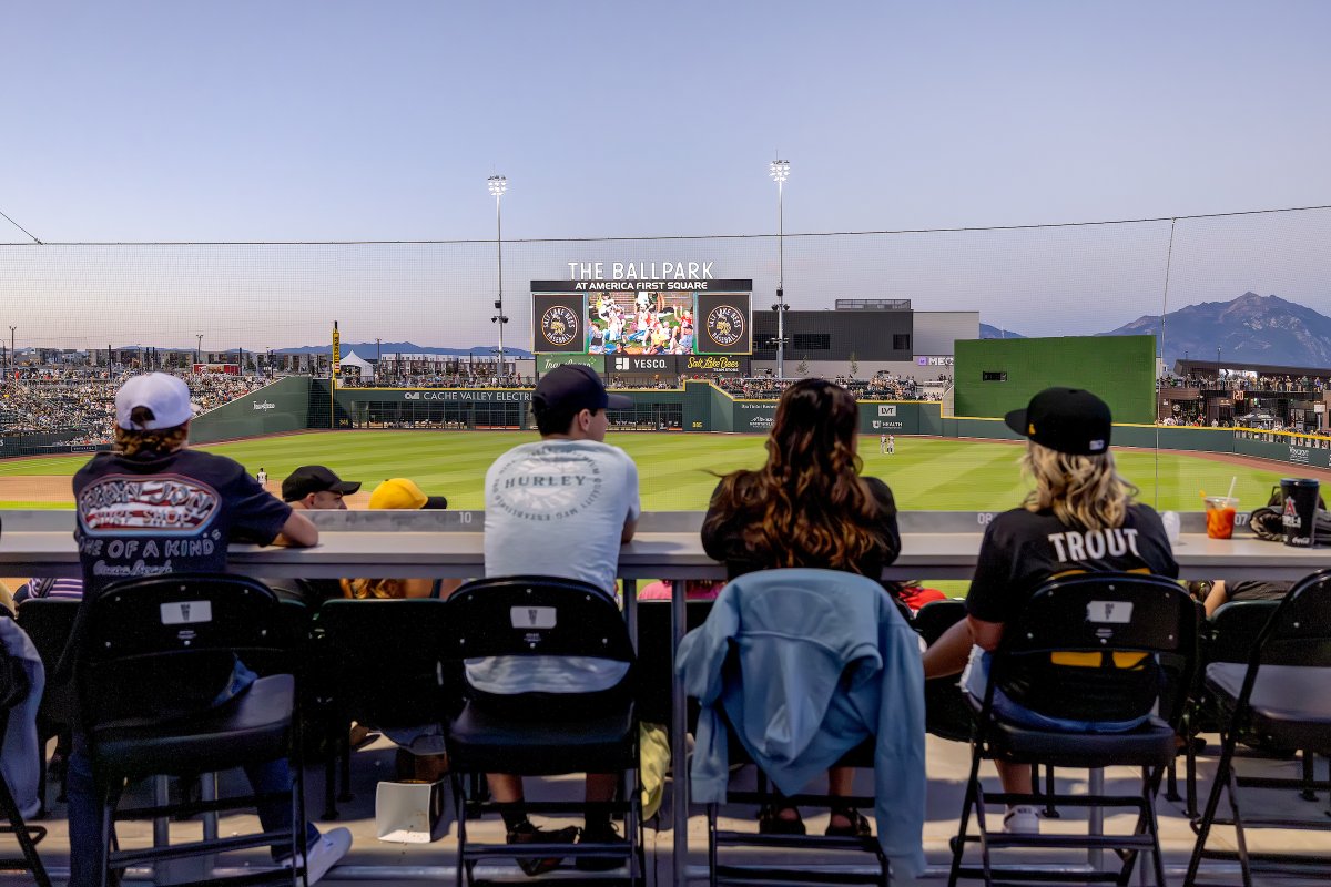 MillerSportsEnt's tweet photo. We welcomed Joe Mock of @baseballparks to The Ballpark at America First Square last month.

“There isn’t a better ballpark in the Minors.”

Read Joe’s full review: https://t.co/khbj5KPzRs https://t.co/nybPPPoPat