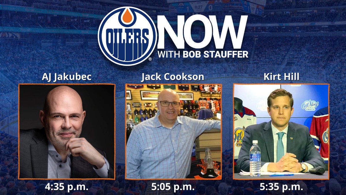 Join our <a href="/BrynMightyMouth/">Bryn Griffiths 🇨🇦</a> tonight from 4-6 p.m. MT on <a href="/CHED880/">880CHED</a>...

🏒4:35 <a href="/TheSuperAJ/">AJ Jakubec</a>
🏒5:05 Jack Cookson from <a href="/ProAmSports/">Pro Am Sports</a>
🏒5:35 <a href="/EdmOilKings/">Edmonton Oil Kings</a> G.M. Kirt Hill

Calls and texts are welcome at 780-451-8800☎️&amp;📲

🎧: player.880ched.com