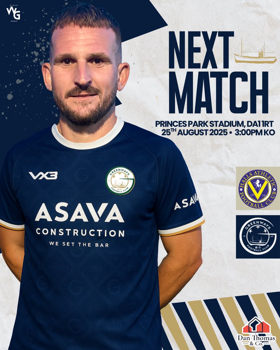 Greenways FC (@greenwaysfc) on Twitter photo THIS BANK HOLIDAY MONDAY ⚽️
Our first away game of the season takes us to Princes Park Stadium this Bank Holiday, where we face <a href="/HAFCOfficial/">Halls Athletic FC</a>
The lads are ready to build on our 6 point start, and your support on the road is always appreciated 🙌
#COYBIG 💚 THIS BANK HOLIDAY MONDAY ⚽️
Our first away game of the season takes us to Princes Park Stadium this Bank Holiday, where we face <a href="/HAFCOfficial/">Halls Athletic FC</a>
The lads are ready to build on our 6 point start, and your support on the road is always appreciated 🙌
#COYBIG 💚