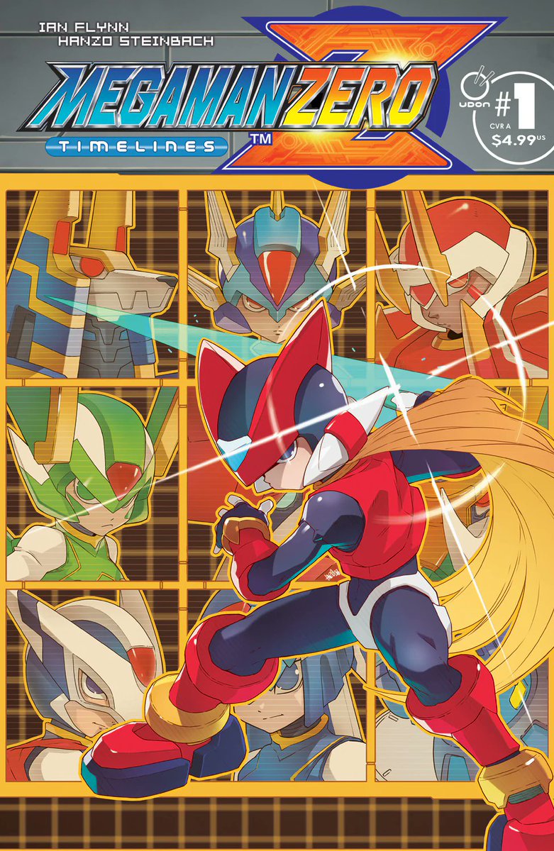 UDON Entertainment (@udonent) on Twitter photo Mega Man Zero: Timelines #1 is out now from <a href="/UdonEnt/">UDON Entertainment</a>! Zero’s back in a brand-new story set in the world of the Zero saga ⚔️💥
#MegaManZero #MegaMan Mega Man Zero: Timelines #1 is out now from <a href="/UdonEnt/">UDON Entertainment</a>! Zero’s back in a brand-new story set in the world of the Zero saga ⚔️💥
#MegaManZero #MegaMan