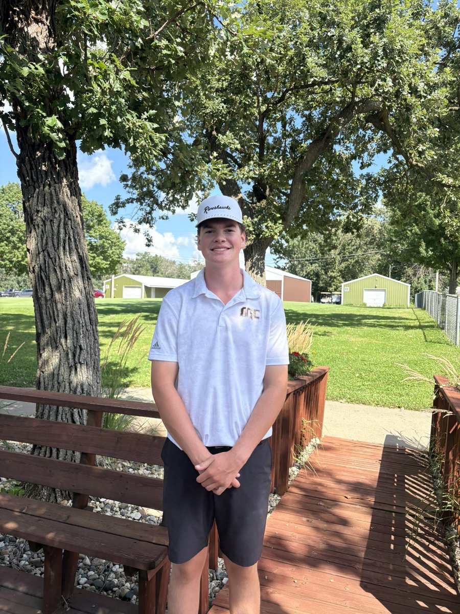 The Riverhawks win our home IAC Triangular at Highland today against Ames and DM East posting a 307!  The 307 is our program's lowest score in many years.  Nathan Berkley wins the meet shooting and even 72!