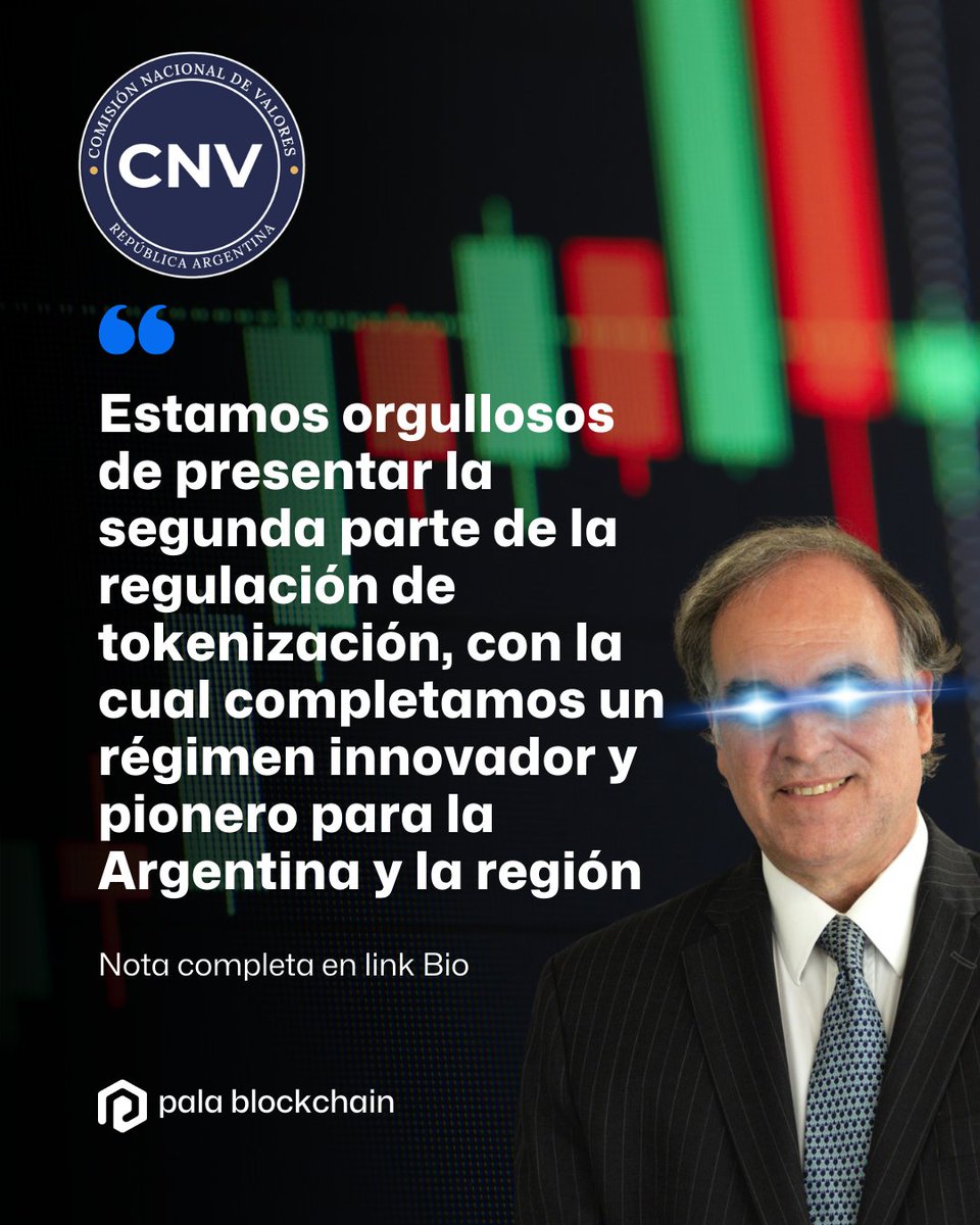 Pala Blockchain (@palablockchain) on Twitter photo 🔹 Un nuevo capítulo para la modernización del mercado de capitales en Argentina 🔹
La <a href="/CNVArgentina/">CNV Argentina</a> ha dado un paso clave en la evolución de nuestro sistema financiero. Tras un proceso de consulta pública que incluyó a múltiples actores del mercado, la CNV publicó la segunda 🔹 Un nuevo capítulo para la modernización del mercado de capitales en Argentina 🔹
La <a href="/CNVArgentina/">CNV Argentina</a> ha dado un paso clave en la evolución de nuestro sistema financiero. Tras un proceso de consulta pública que incluyó a múltiples actores del mercado, la CNV publicó la segunda