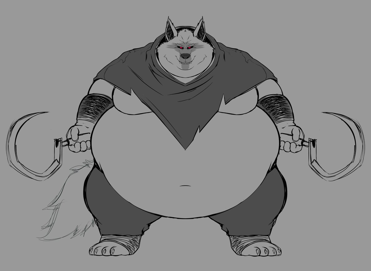 ZedrickHannibal's tweet photo. WIP Puss in boots Death Wolf (My husband)🐺 https://t.co/oNrB2vODPx