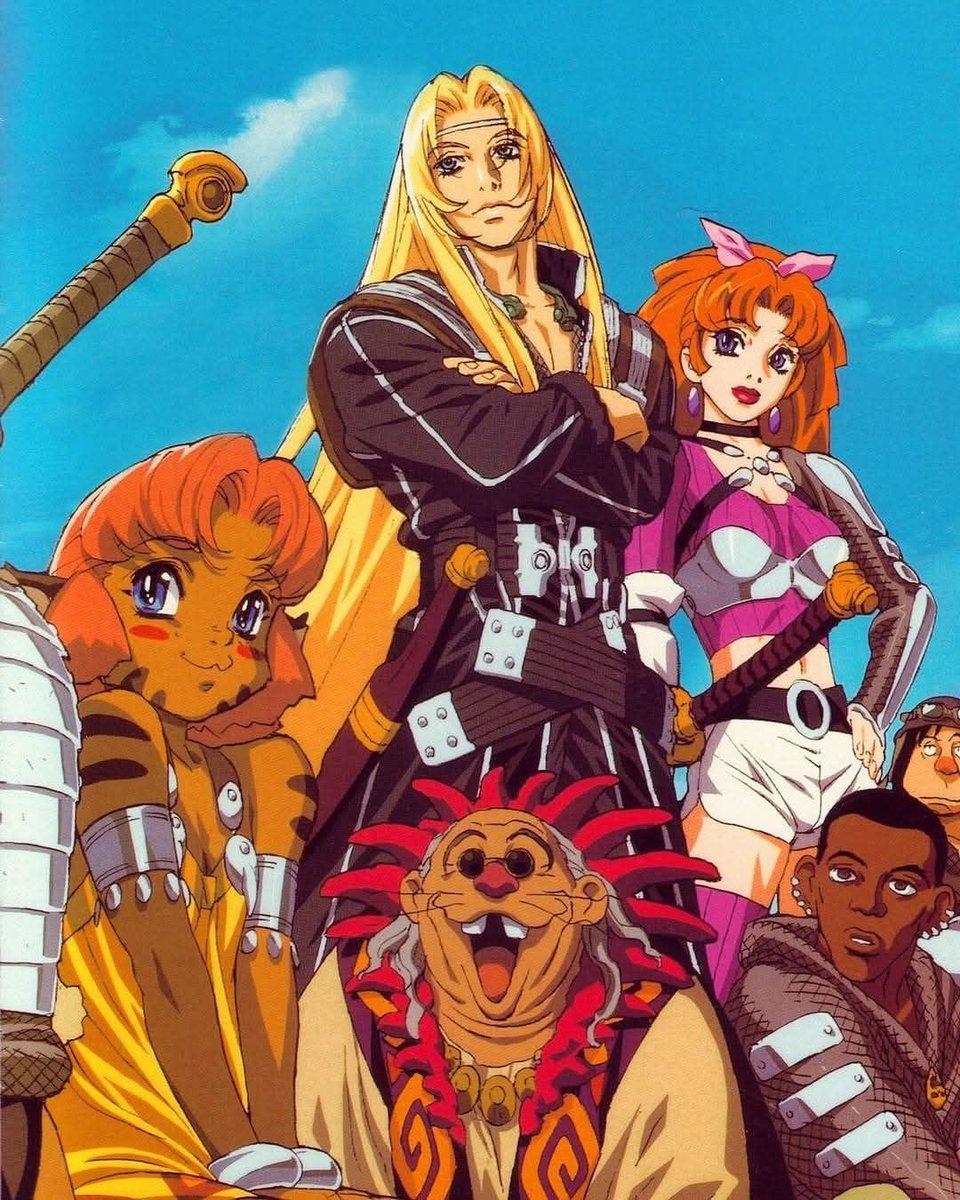 90sPiictures's tweet image. The Vision of Escaflowne