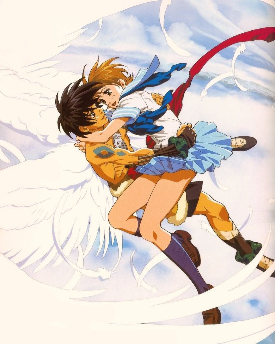 90sPiictures's tweet image. The Vision of Escaflowne