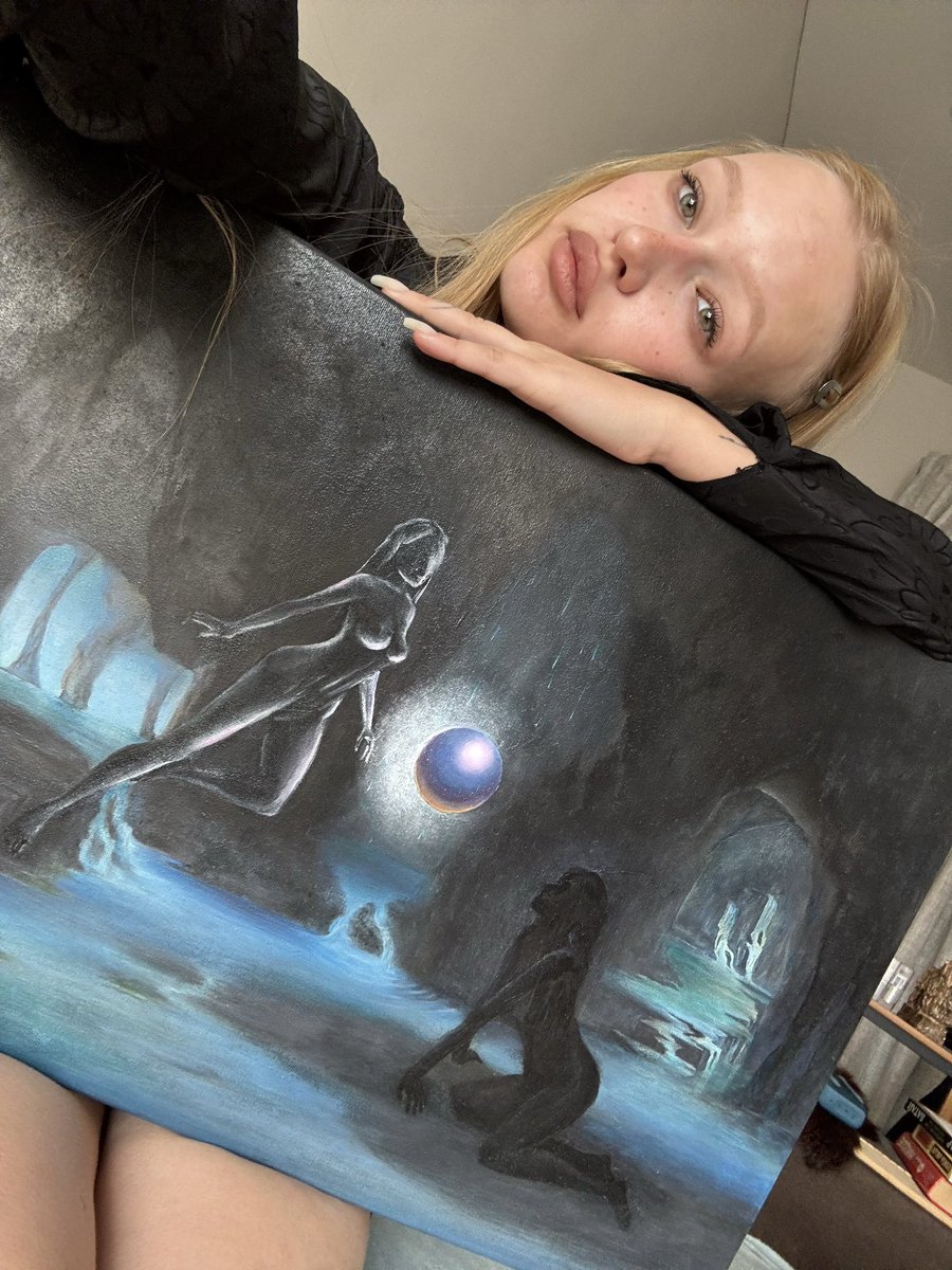 This painting has a long story. It took me time to discover its true ending

- a reflection on light, choice, and the duality that lives within us <a href="/zora/">$zora</a>