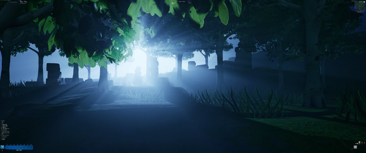 KitakeGames's tweet photo. 夜に白い霧良いな https://t.co/qSdiMSH9YD