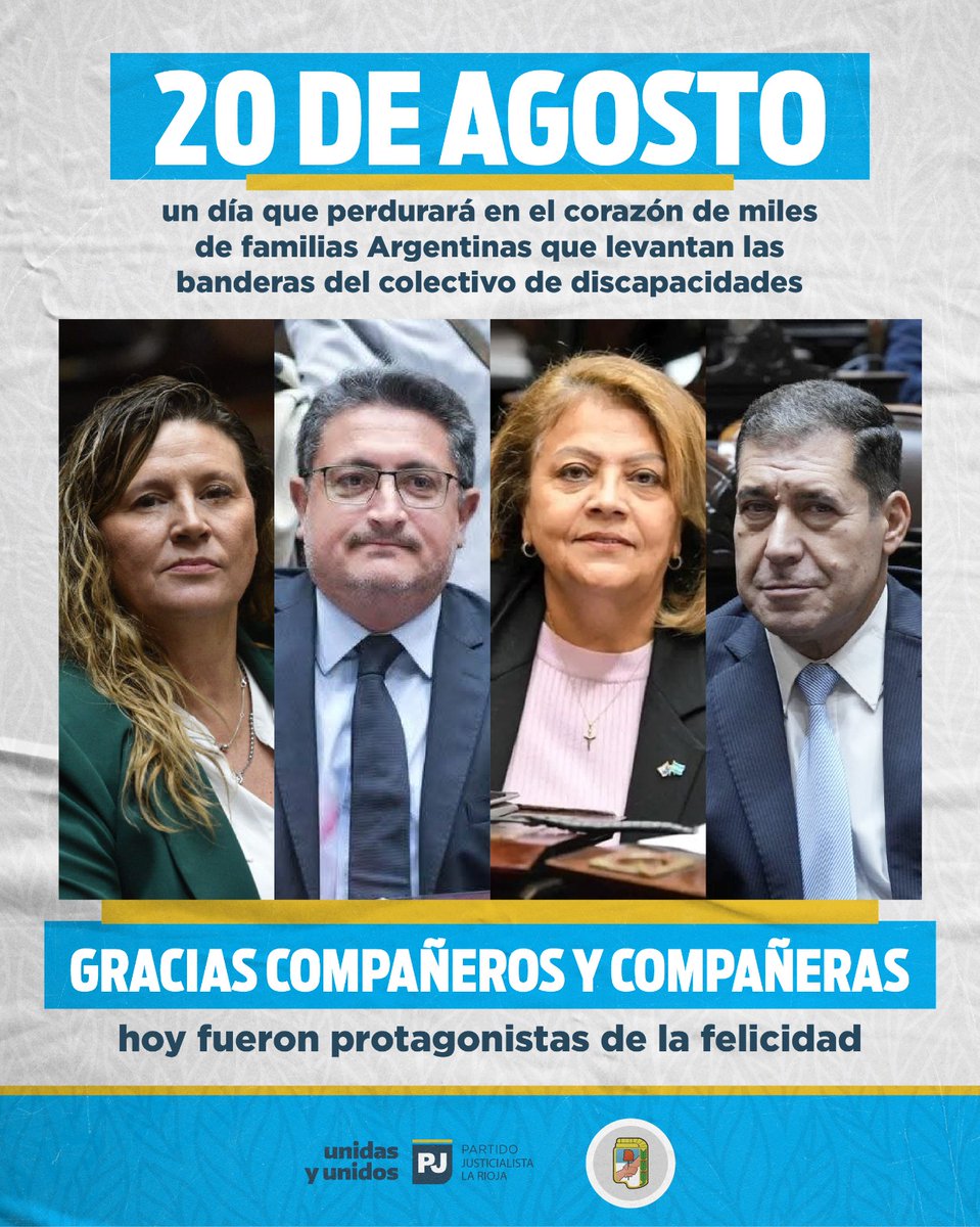 Con 172 votos a favor, 73 en contra y 2 abstenciones, en el Congreso se rechazó el veto presidencial contra la ley que declara emergencia en discapacidad.

Un freno a esta crueldad!
