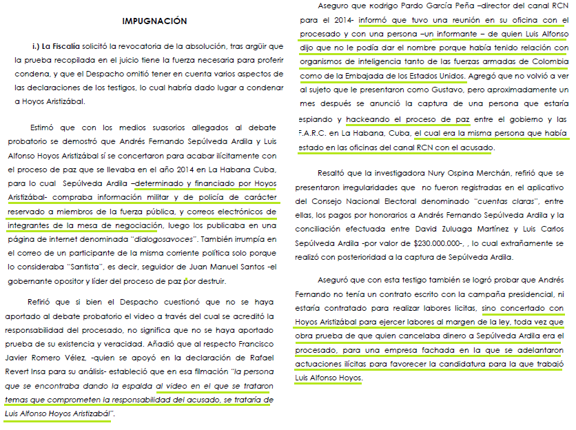 JuanPoe's tweet image. Luis Hoyos fue clave en el caso &quot;Hacker Sepúlveda&quot;. Según la Fiscalía, Hoyos hizo pagos a través de una empresa fachada al Hacker para obtener datos ilegales contra el proceso de paz, hay vídeos del Hacker Sepúlveda y Hoyos y se omitieron testimonios que lo comprometían. Sigue👇