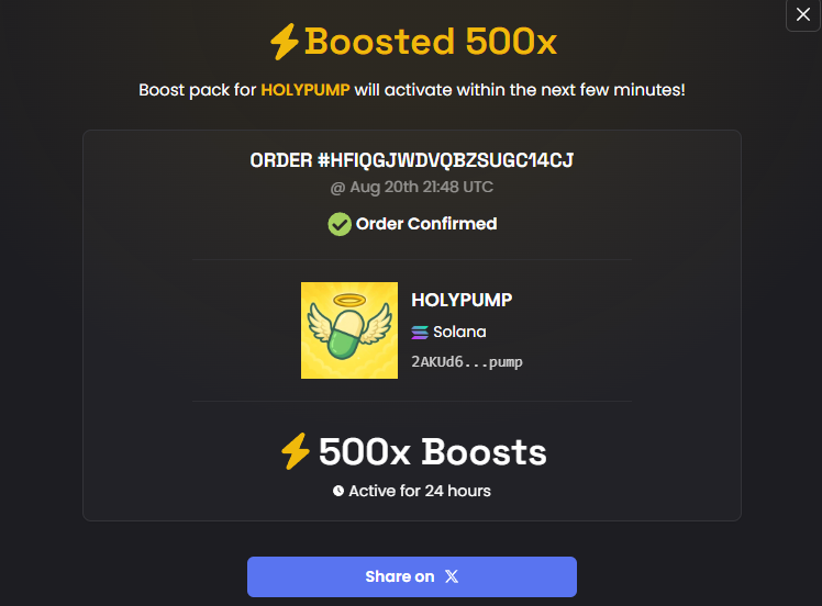 holypumpcoin's tweet photo. Whos Ready to go to the moon 

#HOLYPUMP already rank 15 https://t.co/Uv4xmjDBCG