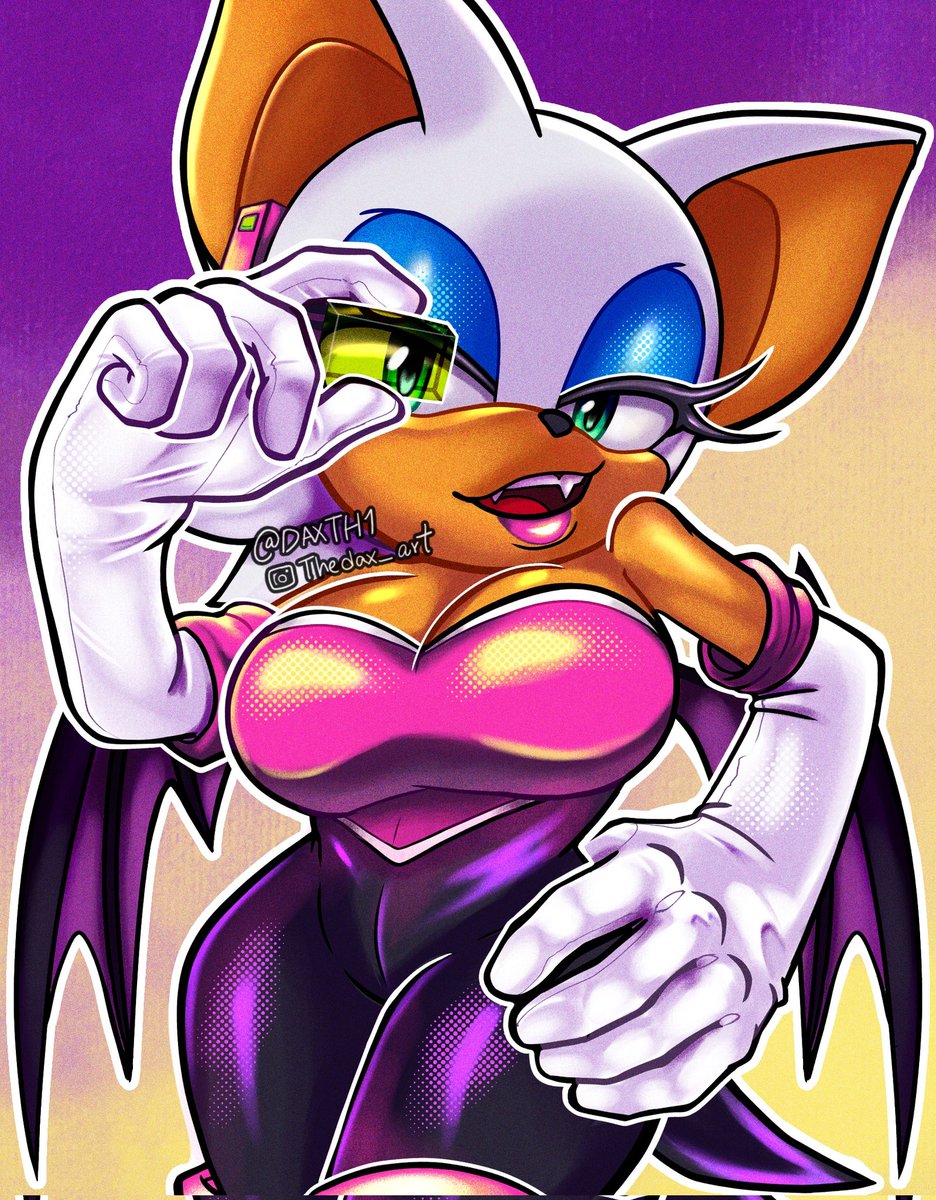 [💎] 《 Rouge adventure  ✨

#RougeTheBat #SA2 #SonicTheHedgehog #sonicart