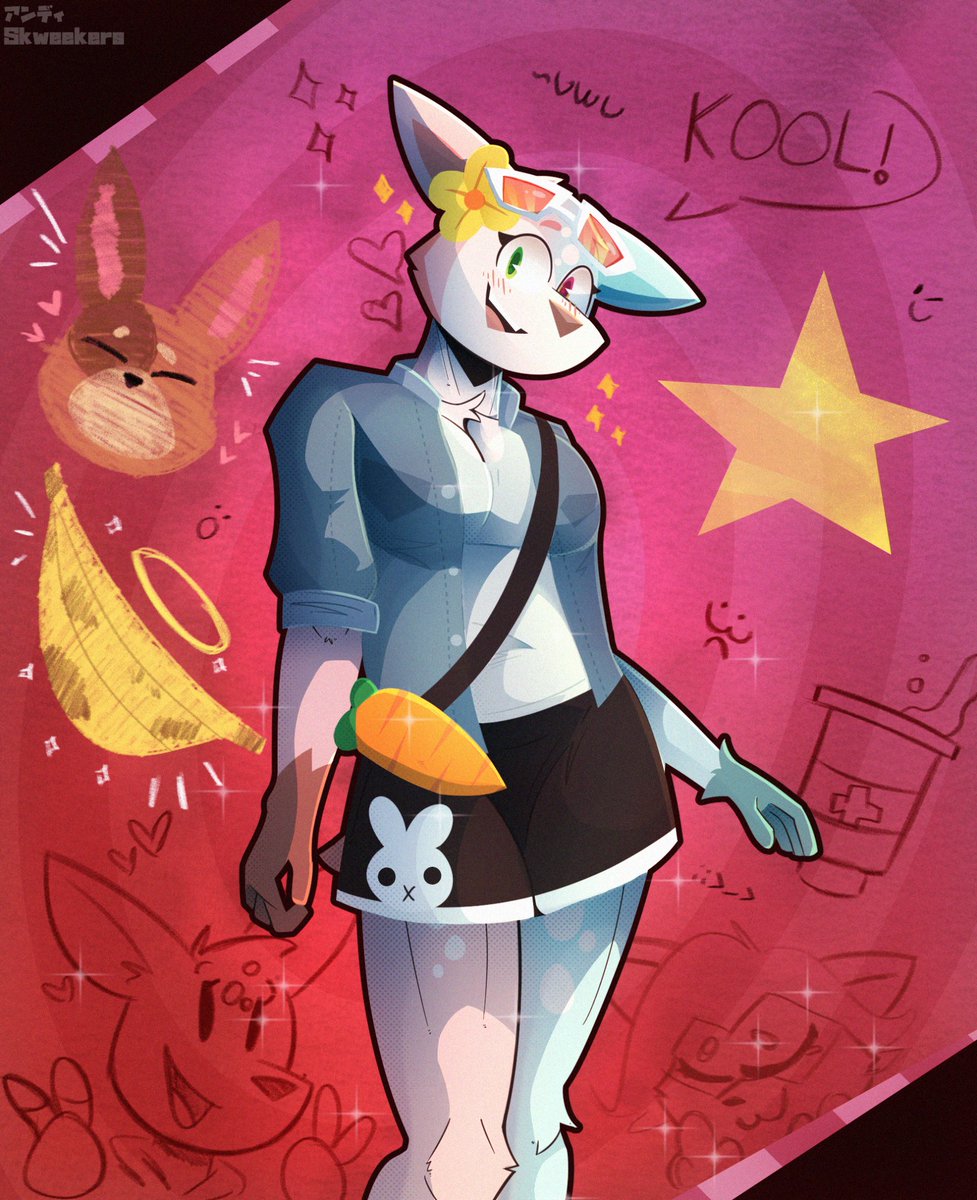 Skweeker1's tweet photo. Personal Work - "Sweet Doe."

Been playing with the idea of a Cotton Candy Doe for quite a while, and almost been wanting to make her even the Antithesis of Bikotto... 

Having a SAR OC for more chill and non-violent / war stuff sounds quite nice snrk. https://t.co/xQAdBCvULP
