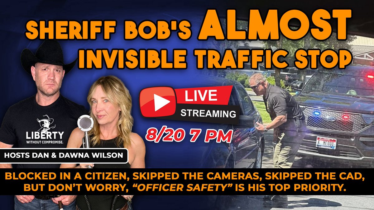 Sheriff Bob Norris pulled off a traffic stop that checks every box of what not to do: no body cam, no CAD record, no policy compliance, and no concern for officer safety. Even more troubling, he blocked in a Kootenai County resident during the stop — raising questions about