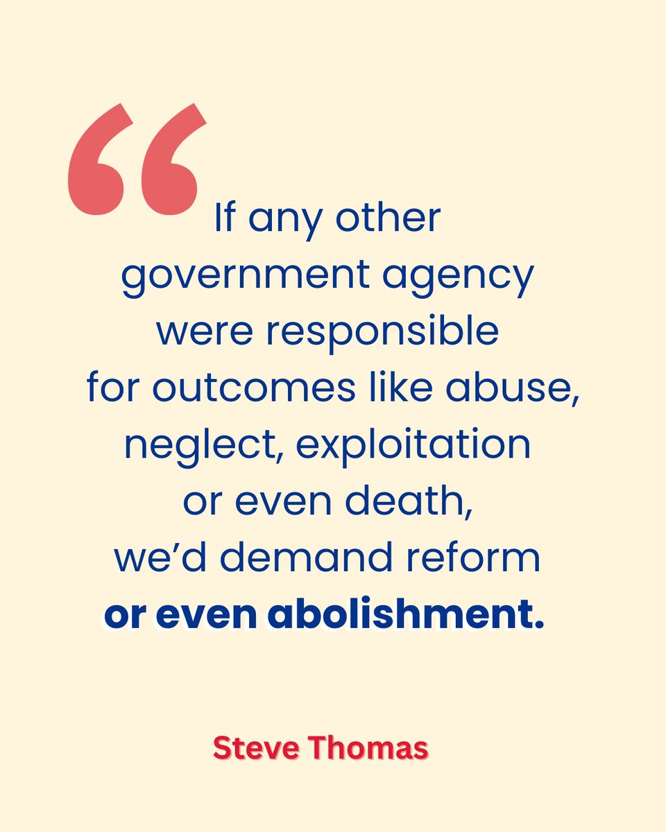 This is foster care today: kids treated like property, shuffled between placements, their voices unheard, their fates decided by government agencies and courts without adequate legal protections.

Steve Thomas asks: "If we believe the government should not have unchecked power