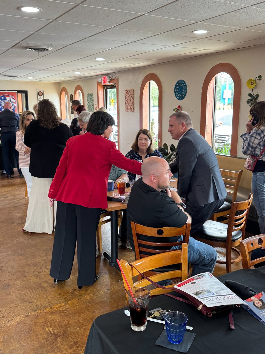 Always a privilege to join the Denton County Republican Women. This is a group that knows how to organize, lead, and strengthen our conservative movement.

We talked about accountability, protecting taxpayer dollars, and keeping Texas the strongest economy in the nation. I’m