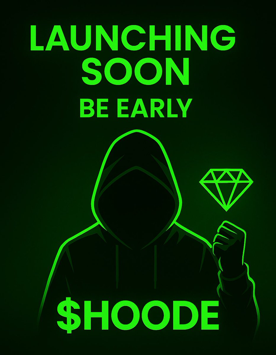 hoode_faceless's tweet photo. $HOODE is launching soon!
 The faceless are building, the rugged are waiting. 

Early buyers, this is your chance to grab the gem of the cycle before it shines. 

#HOODE #Crypto #Memecoin #solana https://t.co/bLr2Os28Fj