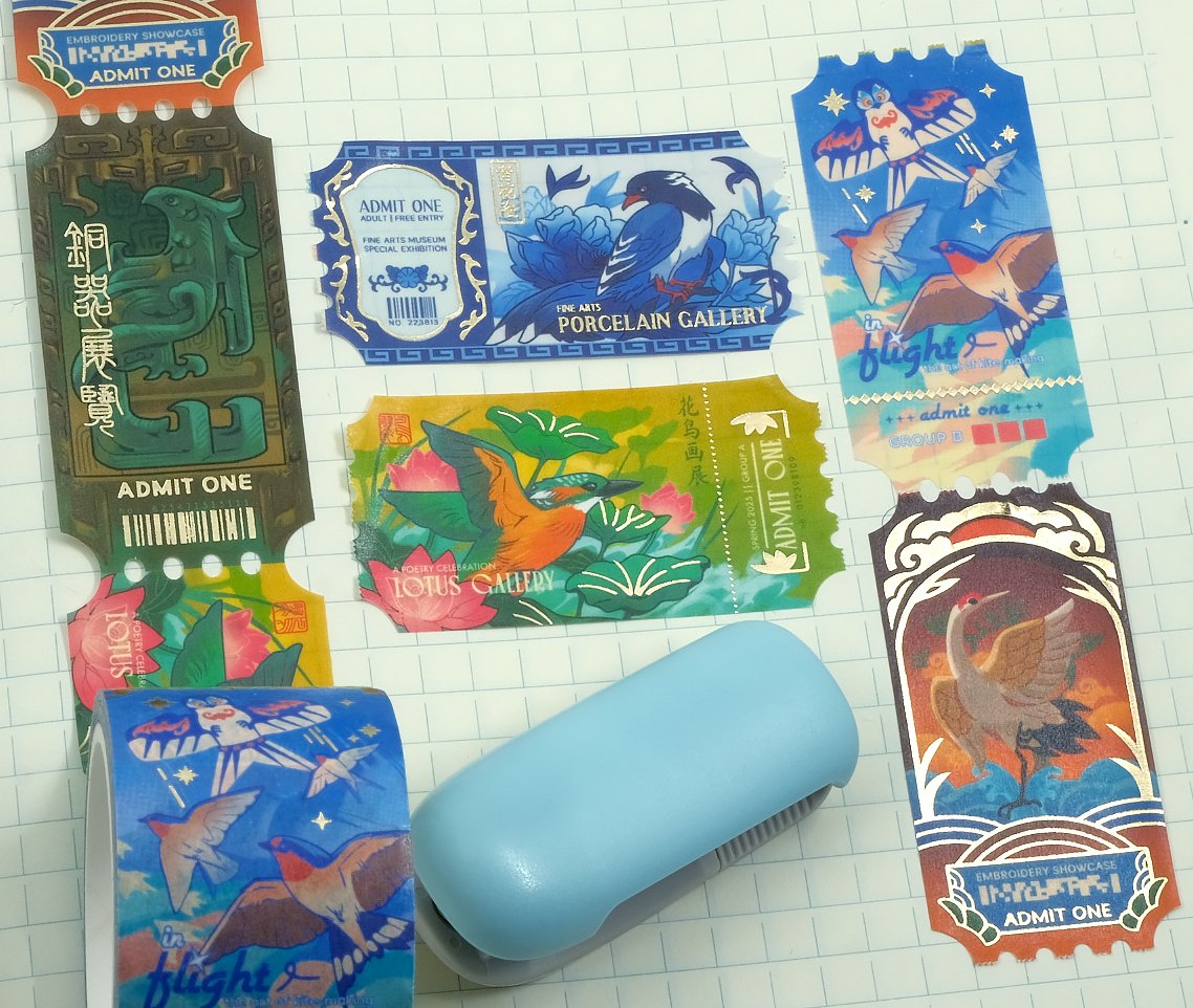 crowlets's tweet photo. one of two new washi tape designs! https://t.co/bqLC3tg5Lx