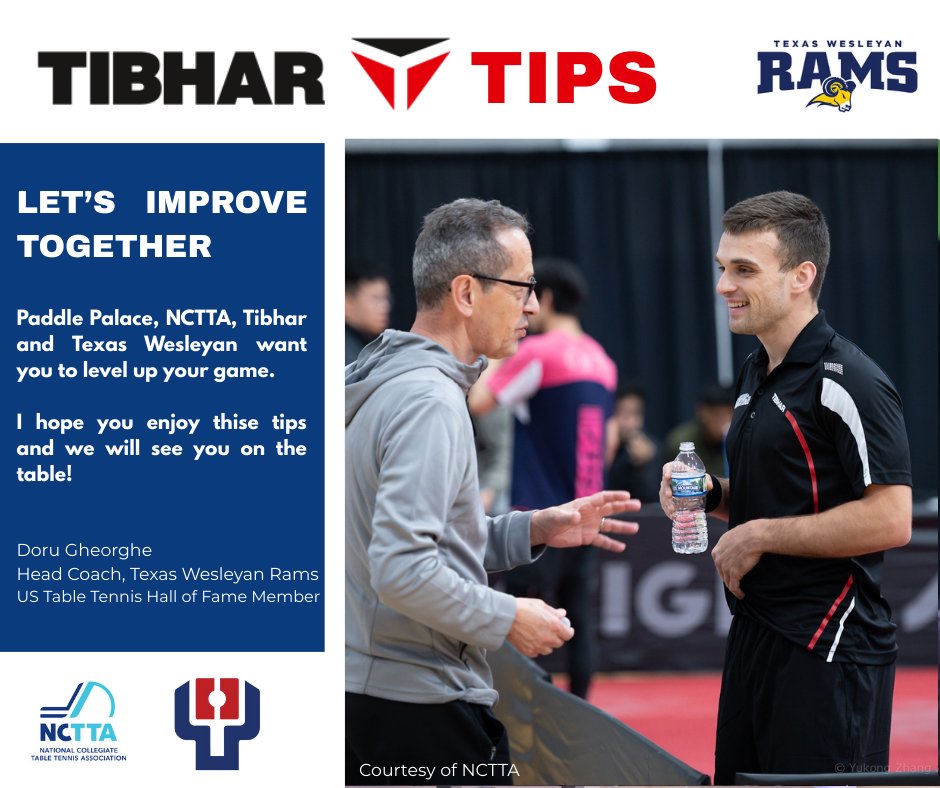 75 Tibhar Tips: Building Better Players One Lesson at a Time - blog.paddlepalace.com/2025/08/75-tib…

Paddle Palace is proud to present the complete collection of 75 Tibhar Tips, created to help players of all levels sharpen their skills, strengthen their training, and enjoy the game more.