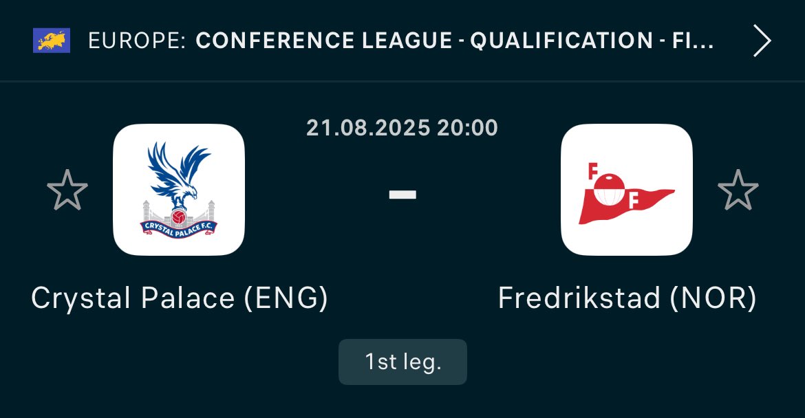 Rooting for Crystal Palace tomorrow 🙌🏾