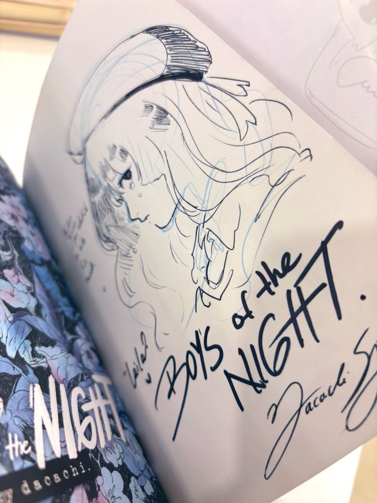 DacachiArt's tweet photo. Hace 2 días se han cumplido 2 meses del estreno de #BOYSoftheNIGHT en España 🇪🇸 

Muchas gracias a todxs quienes se han adentrado en esta historia en tan poco tiempo 🖤 Espero continué llegando a más personas ~ @PlanetadComic https://t.co/0qHKhb61jn