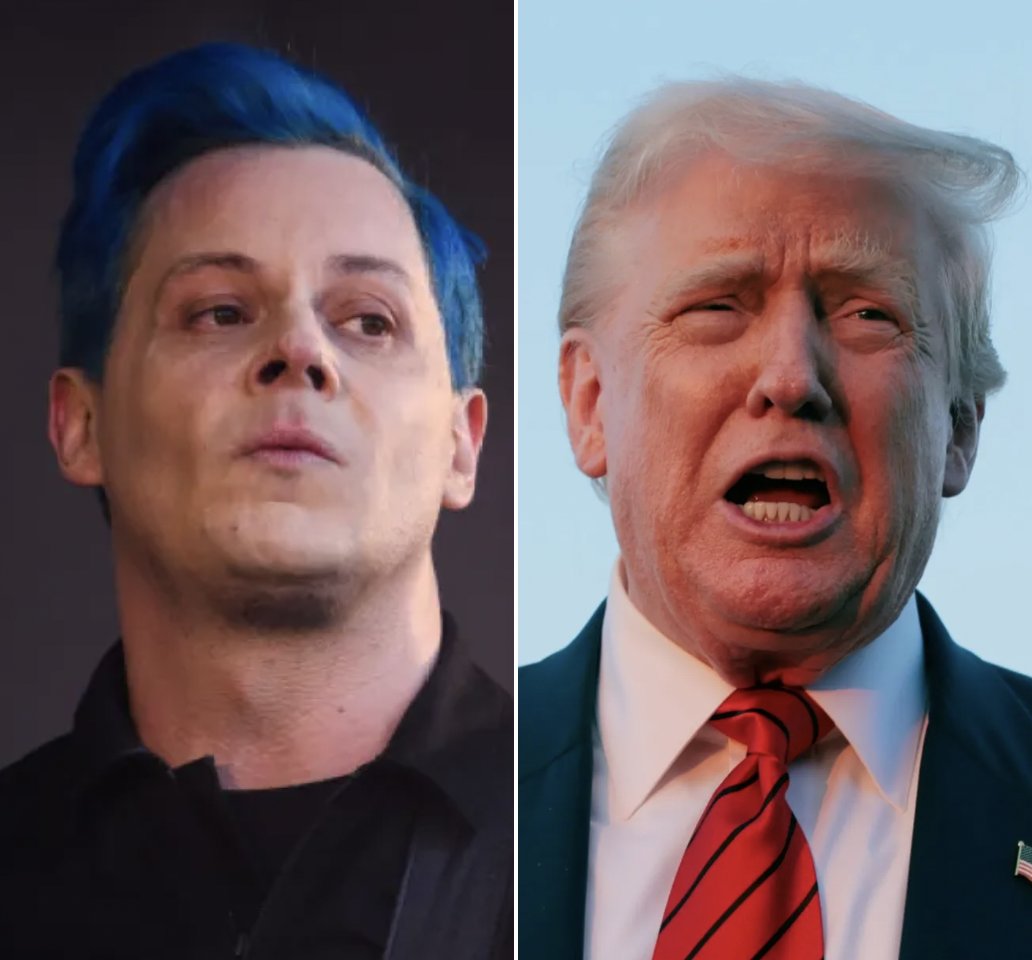 Jack White fires back after Trump's White House called him a "washed-up, has-been loser" for bashing the Oval Office as "disgusting."

“How petty and pathetic and thin skinned could this administration get?” White asks "Well here’s my opinion, Trump is masquerading as a human