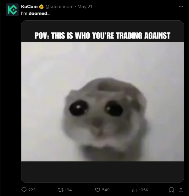 sad hamster coded