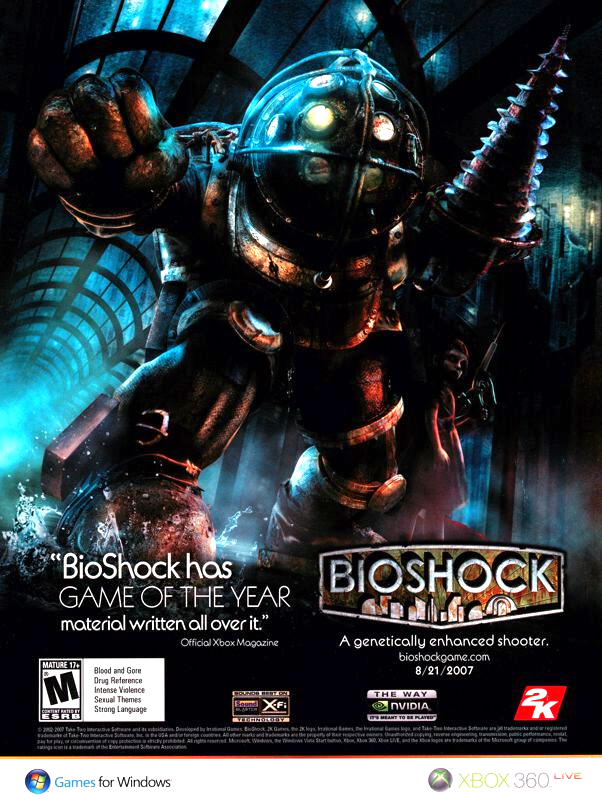 BioShock is 18 years old today !