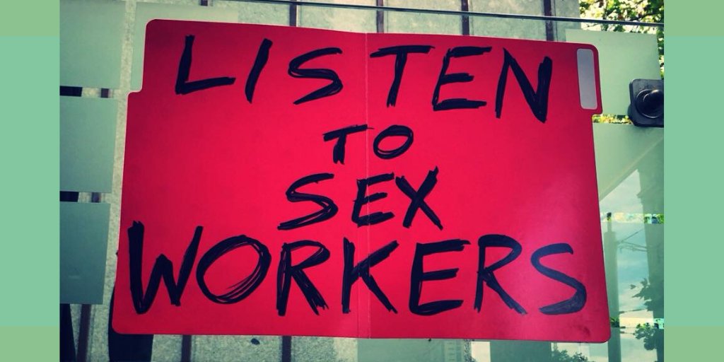 When swers speak on what laws they need to live and work safely, LISTEN. 

#sexworkshouldbesafework