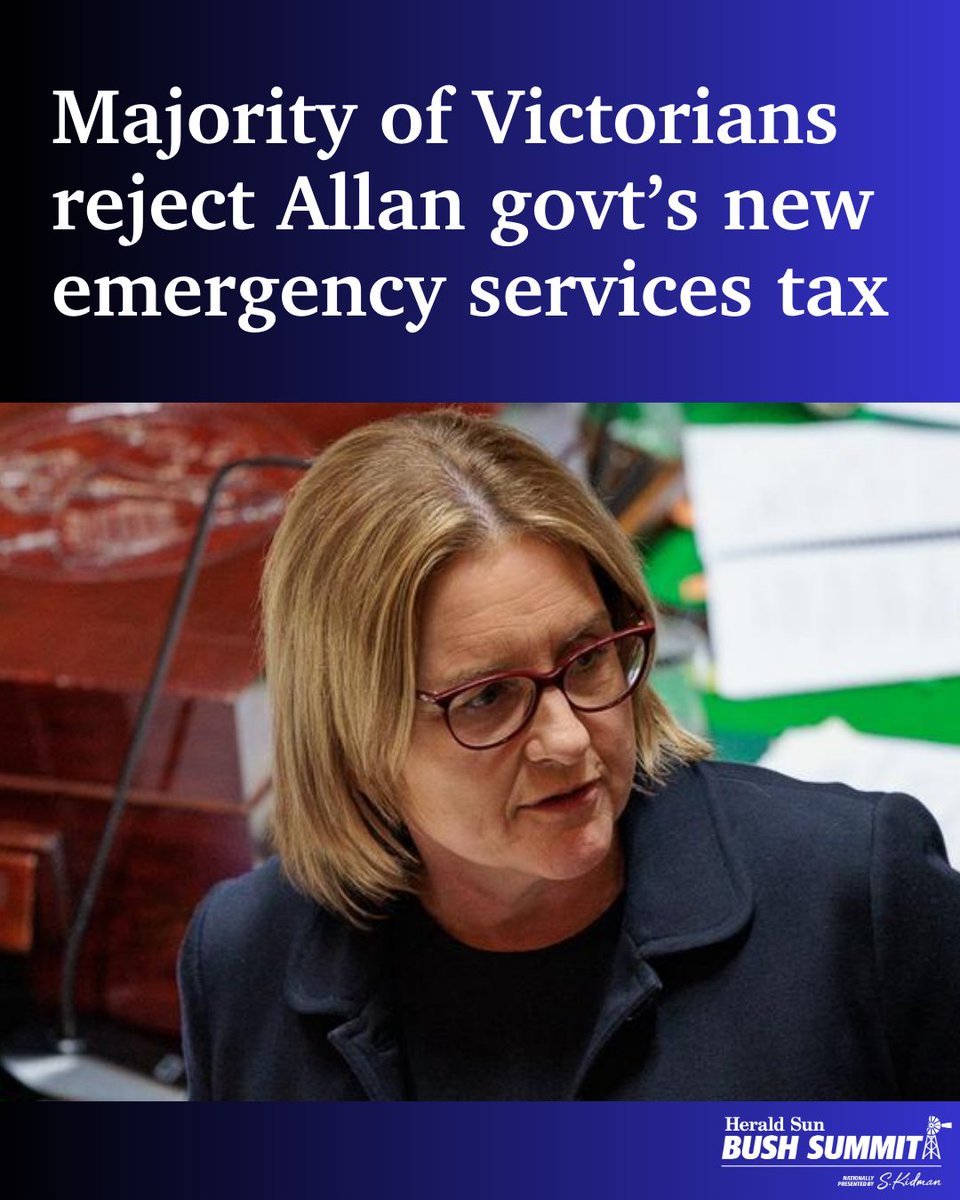 Victorians have overwhelmingly voiced their opposition to the Allan government’s controversial new emergency services charge. Here's why &gt; bit.ly/4mtql7N