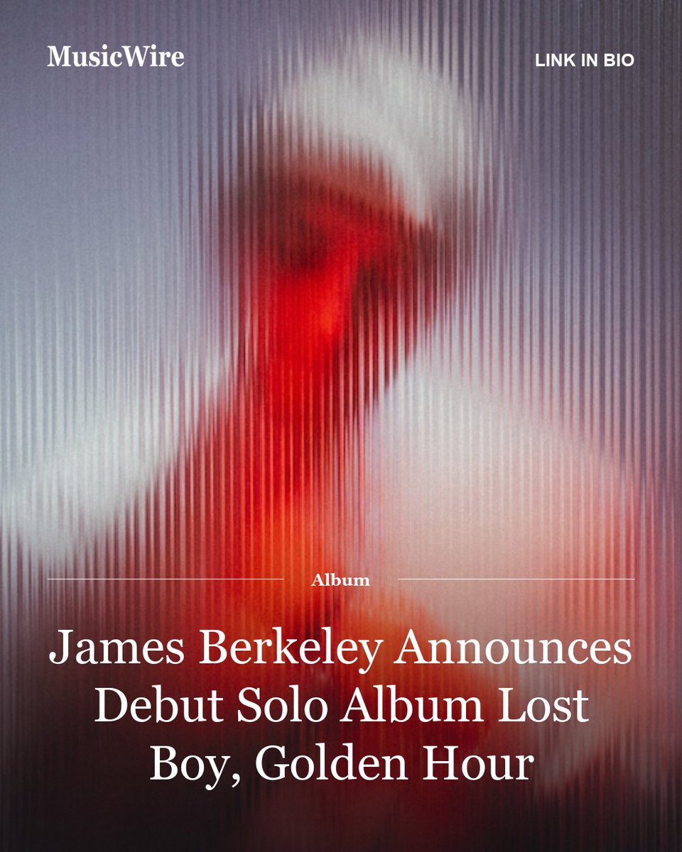 MusicWire_'s tweet photo. British multi-instrumentalist, producer and singer-songwriter James Berkeley – best known as the former frontman of UK neo-soul outfit Yakul – steps confidently into solo territory with his debut album ‘Lost Boy, Golden Hour’.
📸: Jack Morgan
#JamesBerkeley #LostBoyGoldenHour https://t.co/h18XYc2bD3