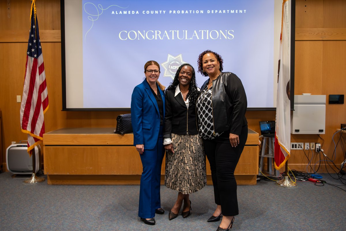 AC Probation (@acprobation) on Twitter photo ACPD recently celebrated the promotion of 17 staff members in one of our largest ceremonies. By taking the oath of office, these leaders affirmed their commitment to integrity, service, and growth within our agency. 💙
#ACPD #Promotions #Leadership <a href="/CAProbation/">Chief Probation Officers of California | CPOC</a> @CAprobation ACPD recently celebrated the promotion of 17 staff members in one of our largest ceremonies. By taking the oath of office, these leaders affirmed their commitment to integrity, service, and growth within our agency. 💙
#ACPD #Promotions #Leadership <a href="/CAProbation/">Chief Probation Officers of California | CPOC</a> @CAprobation