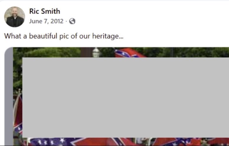 SilentSamIAm's tweet image. 1/ PSA - Chaplain Ric Smith of Carolina Caring is part of the Southern Independence Association Fb group. SIA is a confederate group of racists from all over the US that organizes w/similar groups in NC.

Ric also has a history of posting racist content on Fb.

@carolinacaring