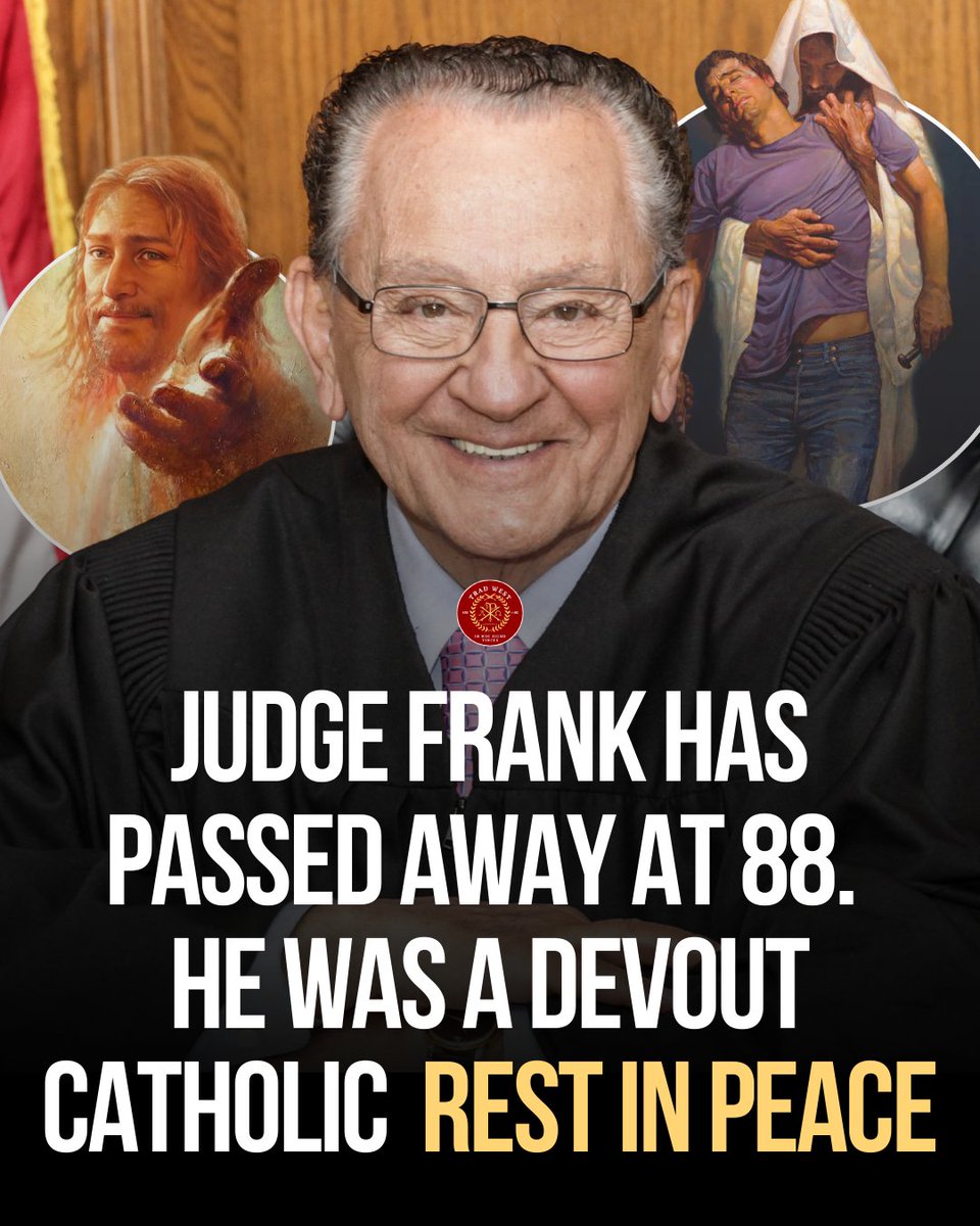 trad_west_'s tweet photo. Please pray for Judge's Frank soul, he was a good man.

Rest in Peace 🕊️✝️ https://t.co/Q8R0vMqydg