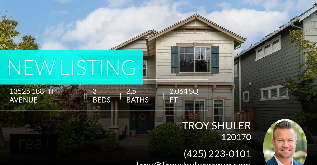 TroyShuler's tweet photo. 📍 New Listing 📍 Take a look at this fantastic new property that just hit the market located at 13525 188th Avenue in Bonney Lake. Reach out here or at (425) 223-0101 for more information https://t.co/LOneEVf7Xx https://t.co/3AS7HrGmKR