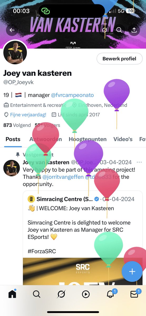 Joey van kasteren tweet media