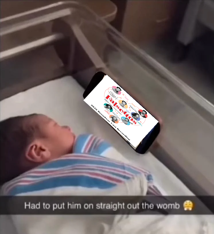 I know someone has definitely done this before, however, I can never resist posting a funny Image #falsettos